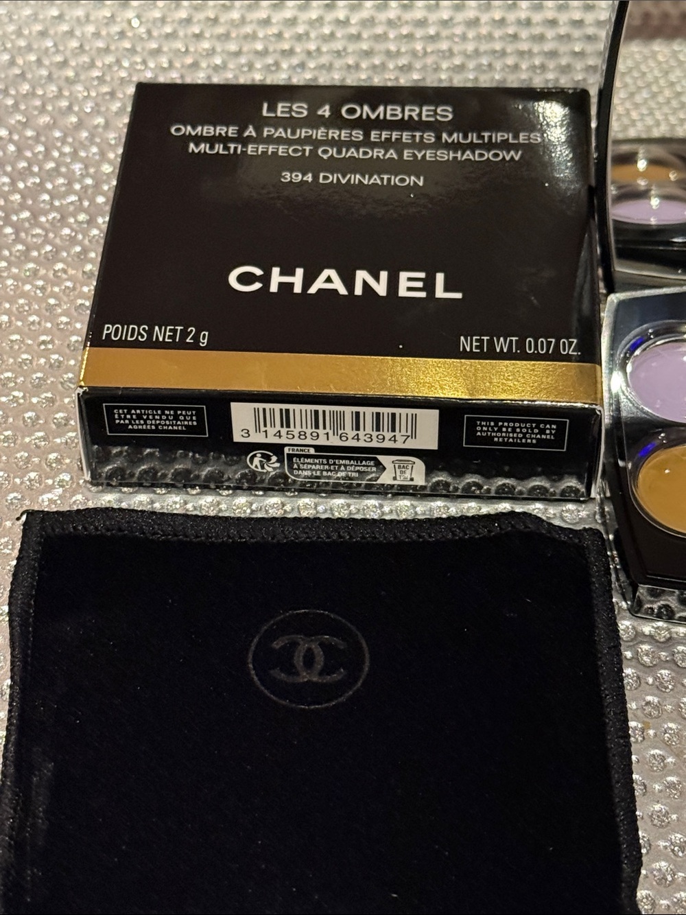 Chanel LES 4 OMBRES Multi-Effect Quadra Eyeshadow 394 Divination - Picture 2 of 3